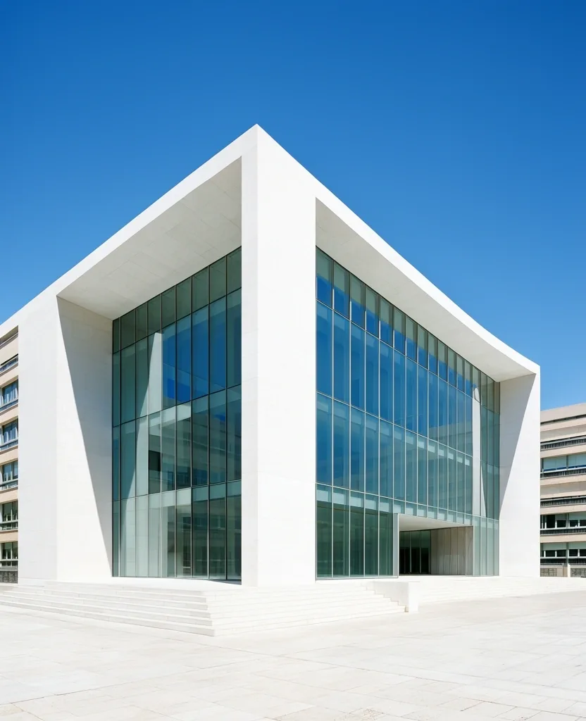 Edificio administrativo moderno en Madrid